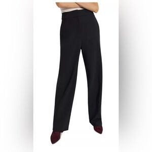 Theory Precision Ponte wide leg pants, size 4